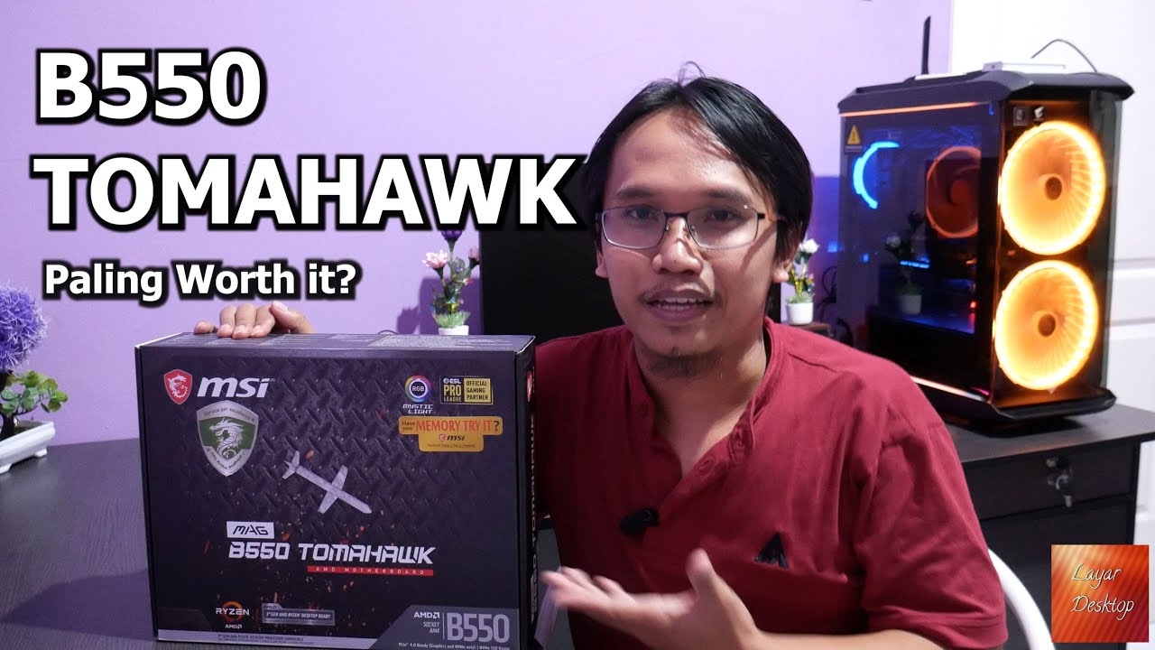 [Review Motherboard] Review MSI MAG B550 Tomahawk By Layar Desktop – IDModz